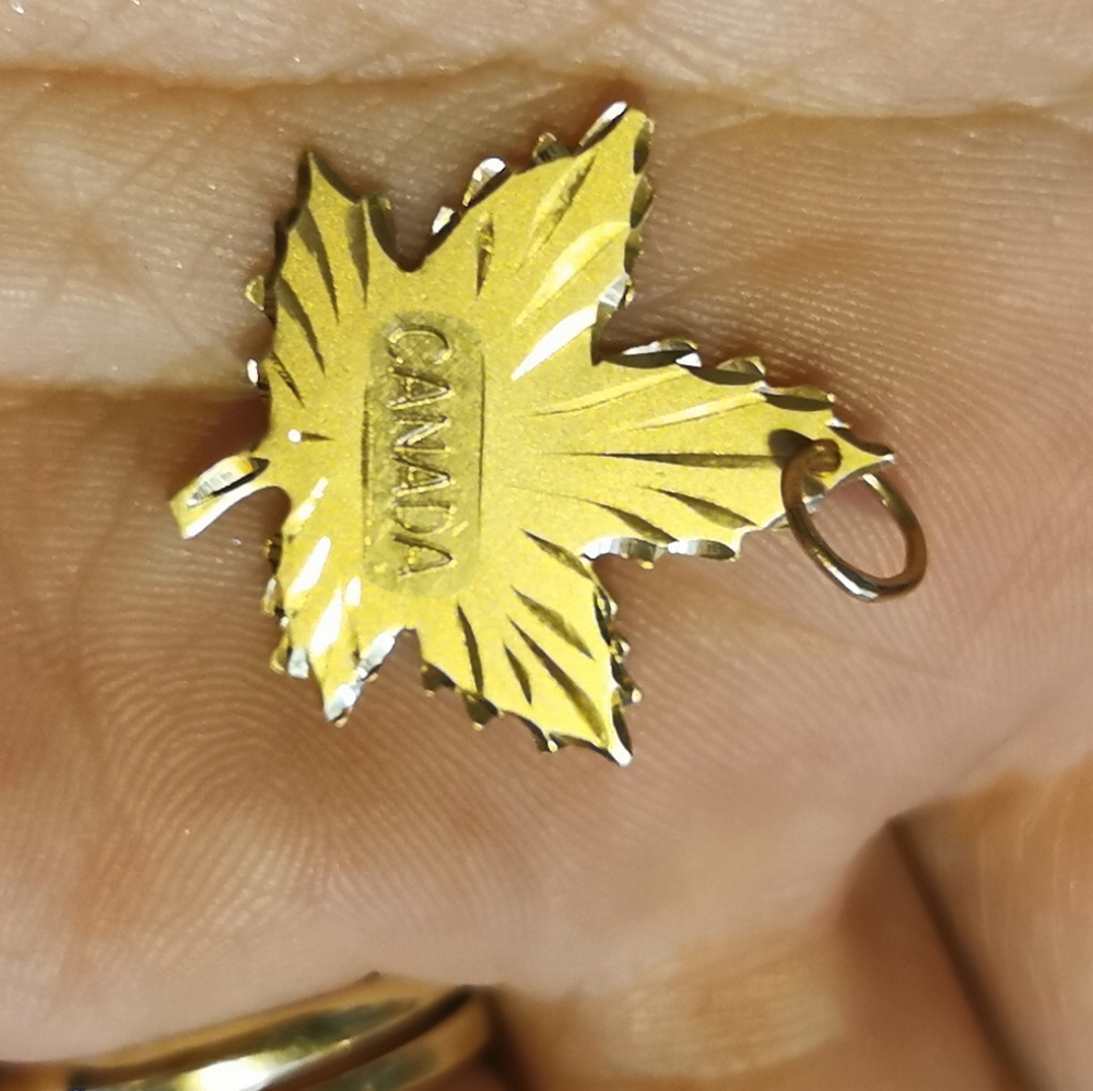 10k yellow Gold pendant
